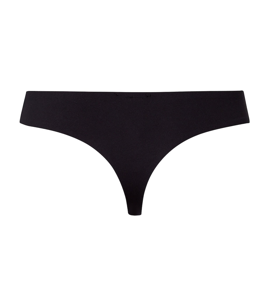 Black Invisible Touch Thong