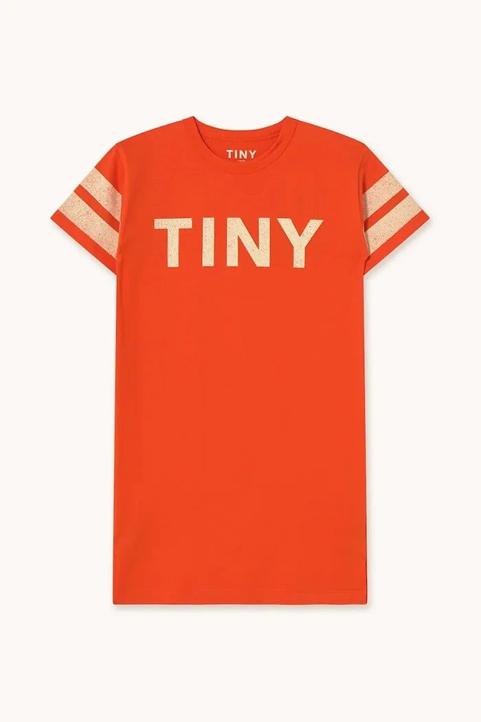 Детска памучна рокля Tinycottons STRIPES DRESS