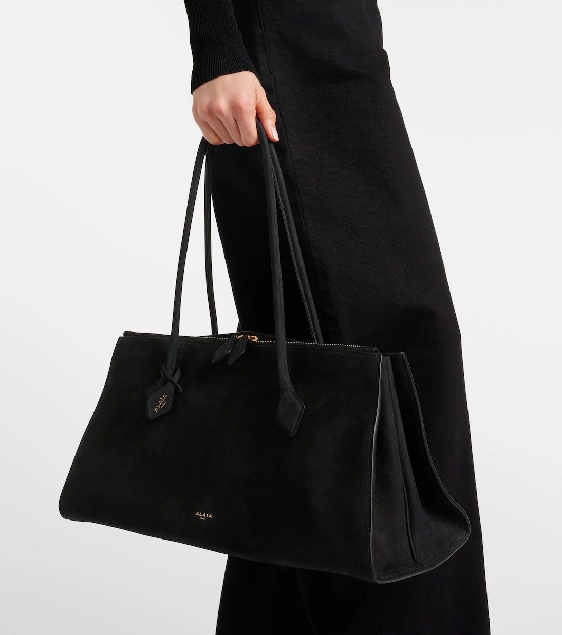 Alaïa - Le Teckel leather tote bag