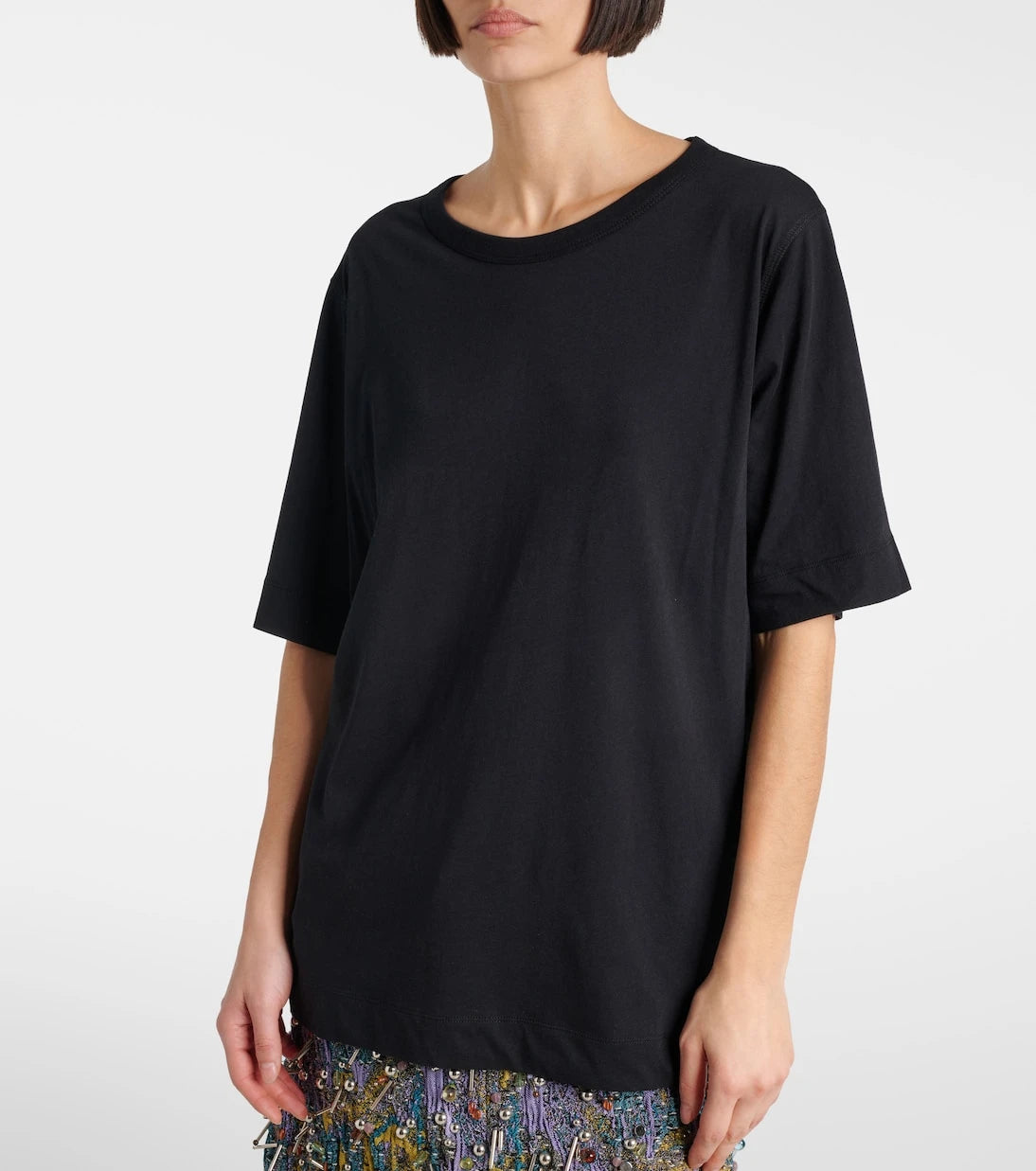 Dries Van Noten - Oversized cotton jersey T-shirt