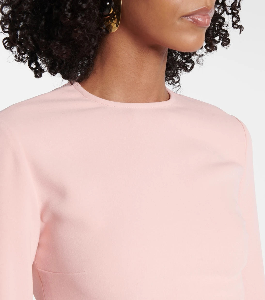 Solace London - Della draped gown
