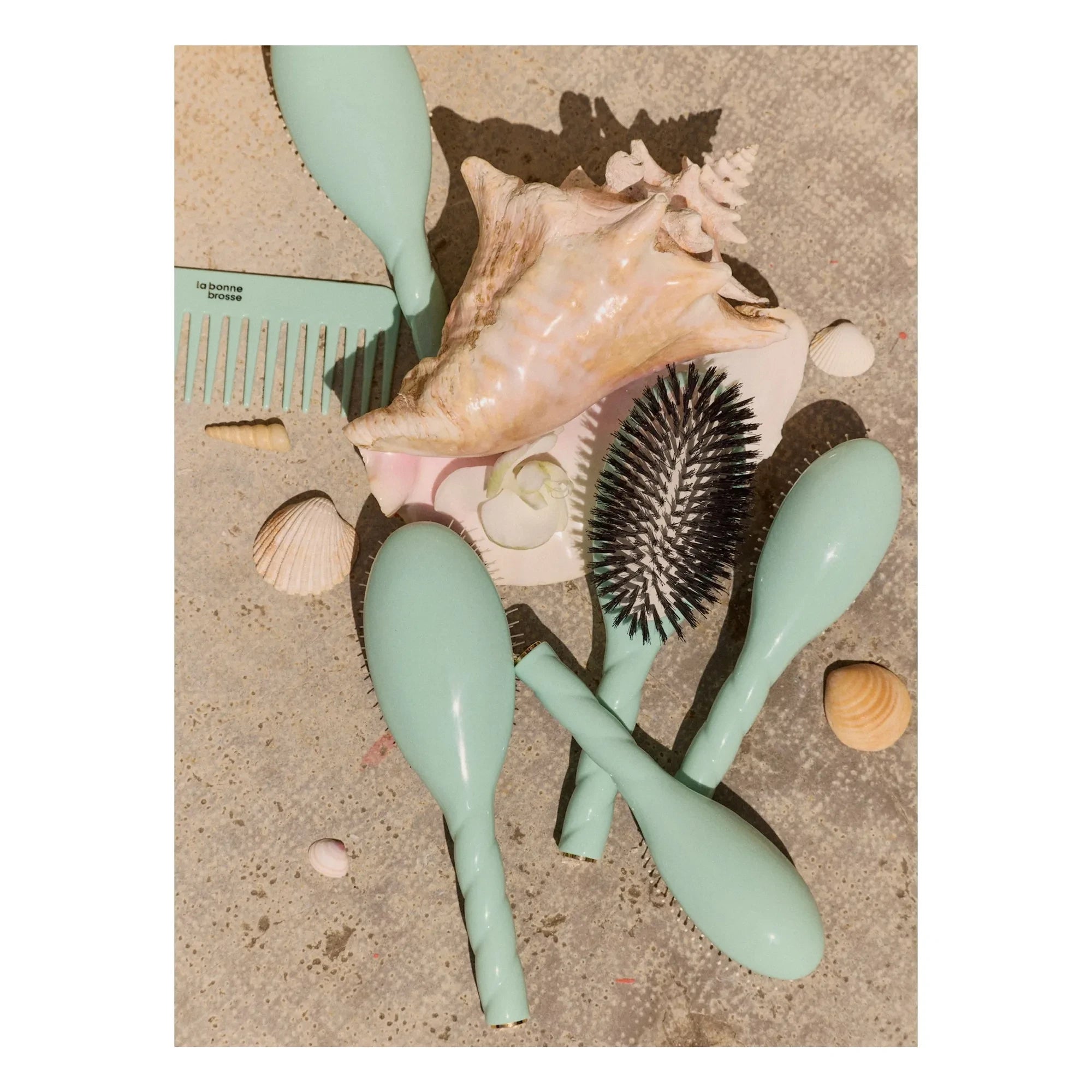 La Bonne Brosse - La Petite Brosse L'Universelle N°01 - Care &amp; Shine | Lagoon Blue