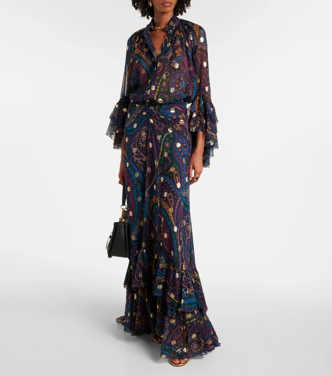 Etro - Paisley silk blouse