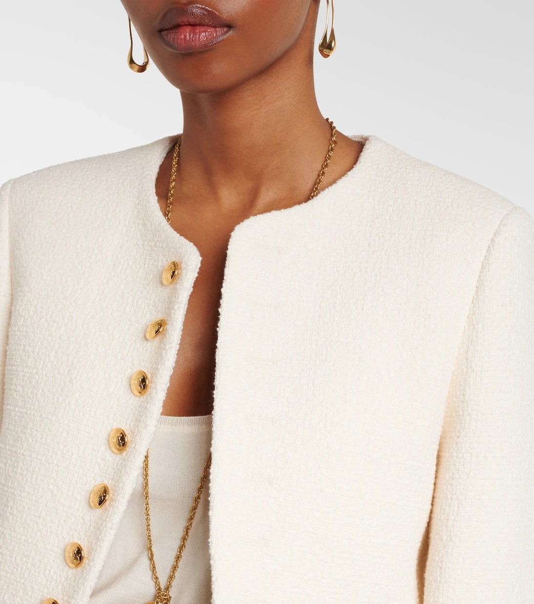 Nili Lotan - Patti cotton-blend bouclé jacket