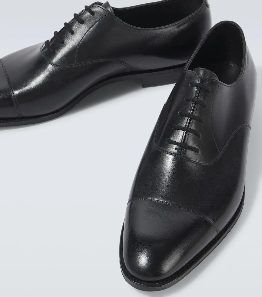 John Lobb - City leather Derby shoes