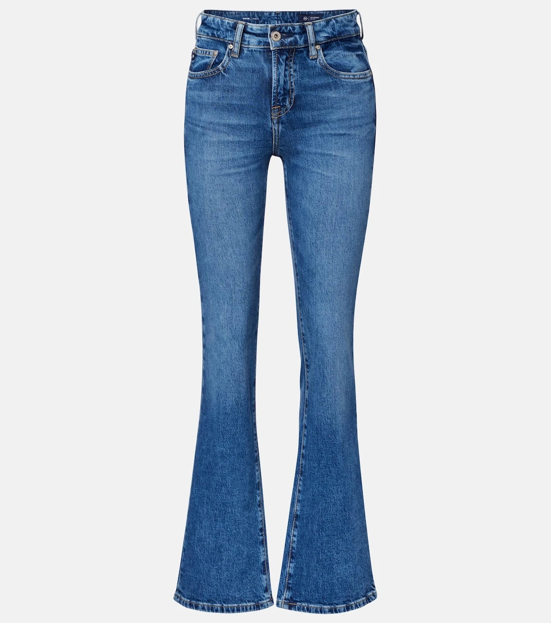 AG Jeans - بنطلون جينز سوفي بقصة البوت كت وخصر متوسط الارتفاع