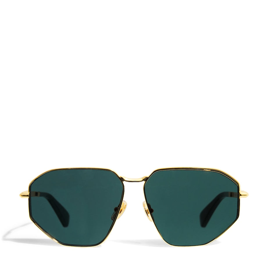 Blue Metal Sunglasses