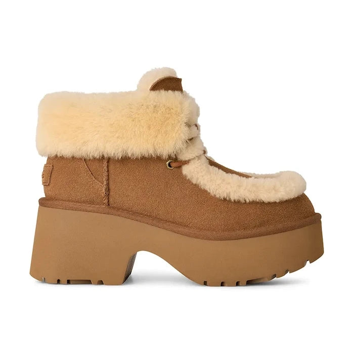 UGG Esmee Lace Up Süet Botlar