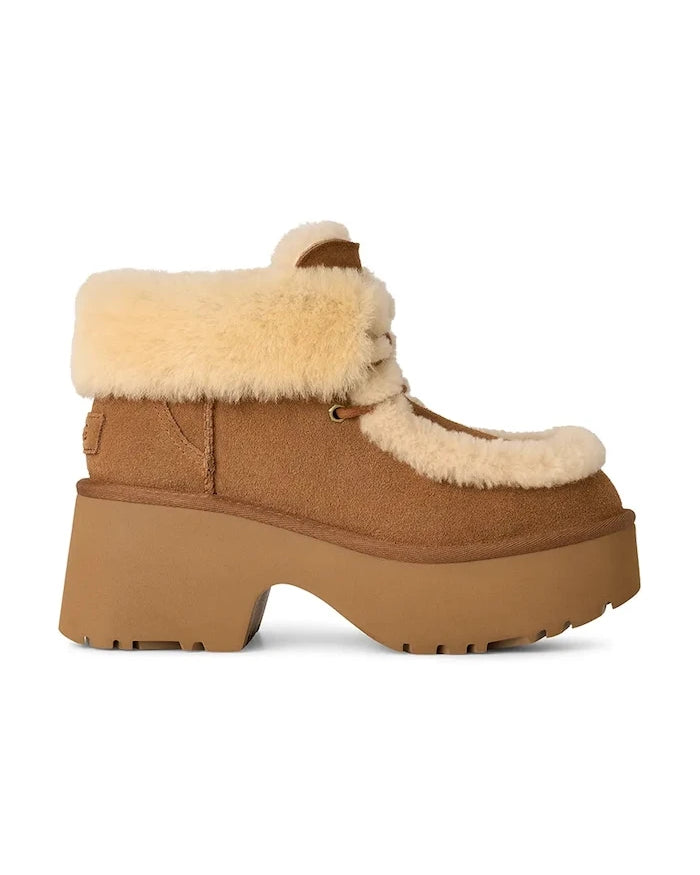 UGG Esmee Lace Up Süet Botlar