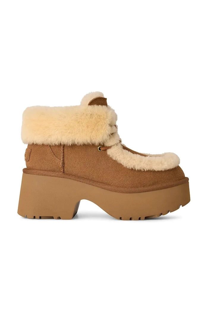 UGG Esmee Lace Up Süet Botlar