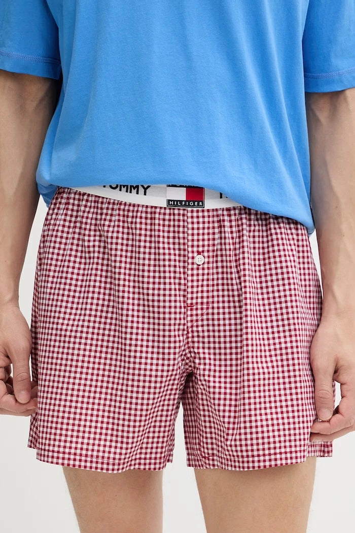 Tommy Hilfiger iki parçalı erkek pamuklu pijama