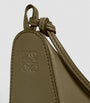LOEWE Green Mini Leather Hammock Hobo Bag