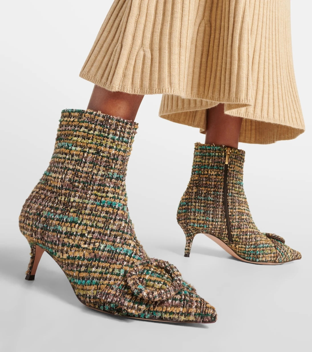Gianvito Rossi - 55 bouclé ankle boots