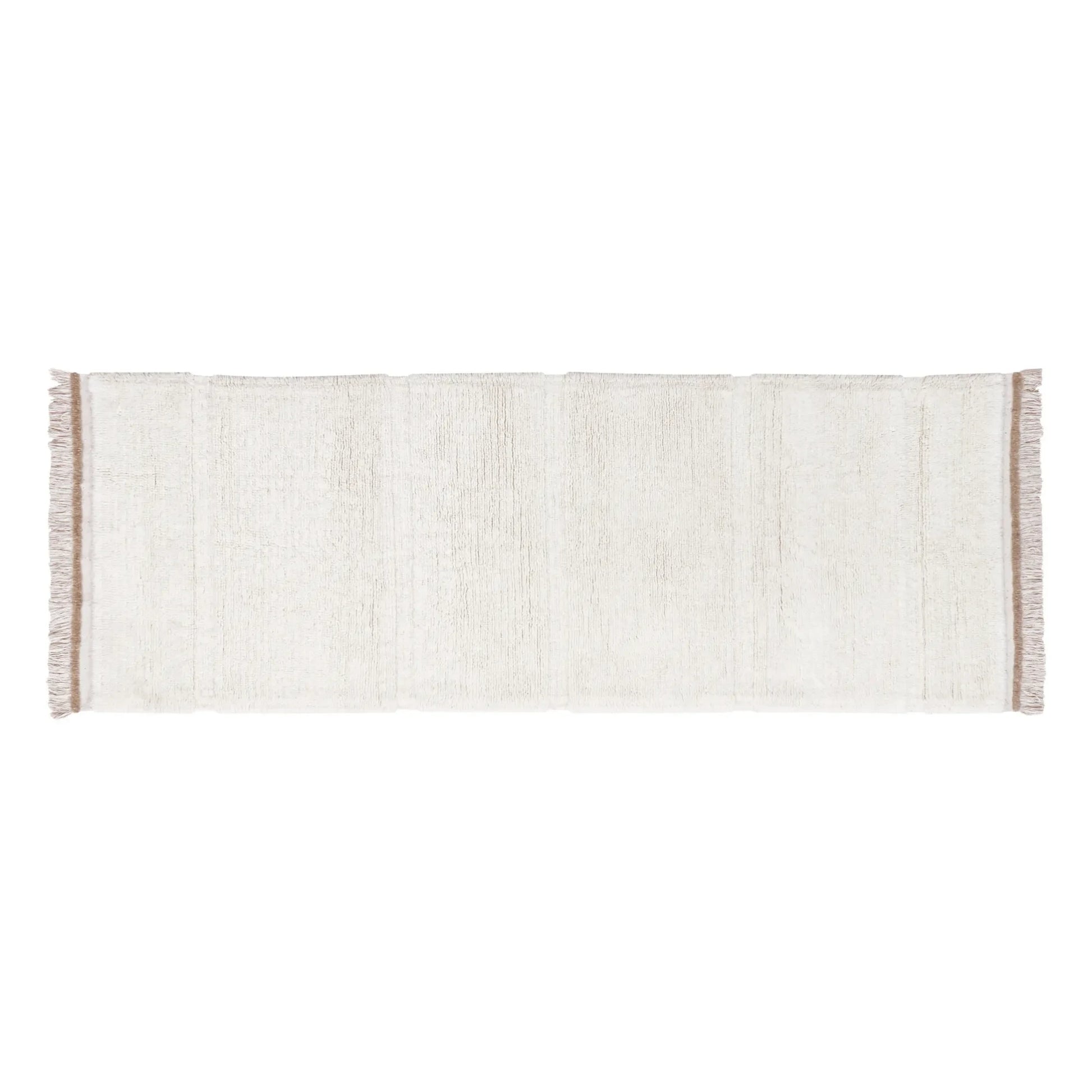 Lorena Canals - Steppe Runner Rug | White