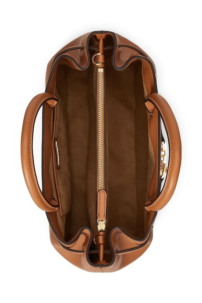 Lauren Ralph Lauren kadın deri crossbody çanta