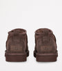 UGG Brown Suede Classic Ultra Mini Boots