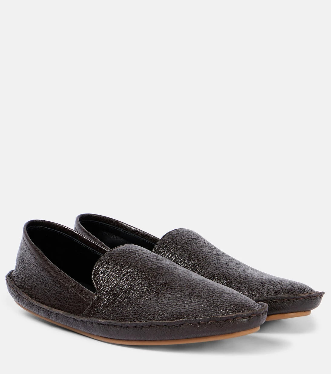The Row - Vasko leather loafers