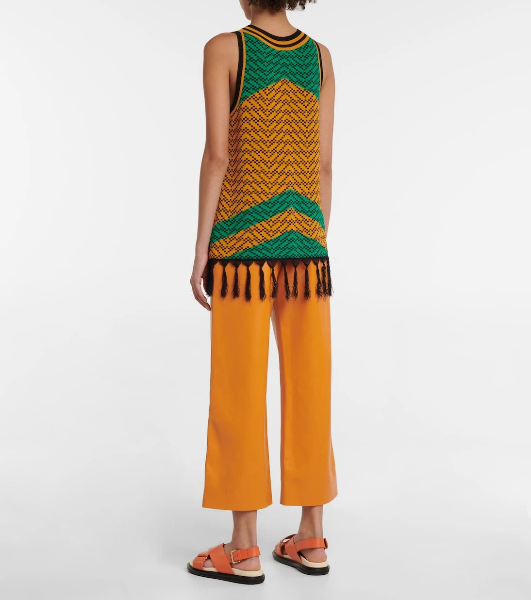 Dodo Bar Or - Tassel-trimmed jacquard top