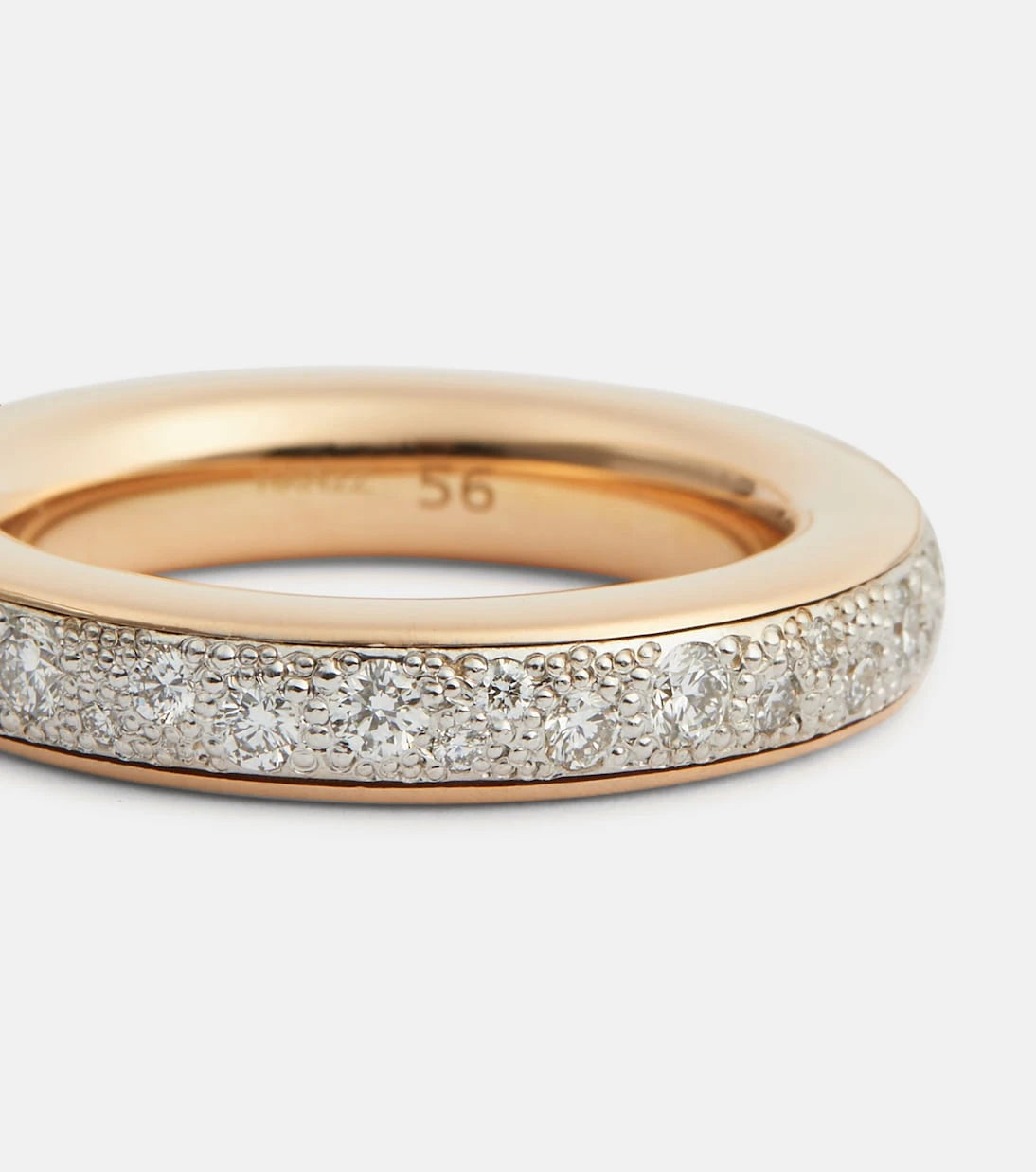 Pomellato - Iconica 18kt gold ring with diamonds