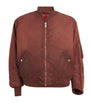 Red Military Bomber Jacket