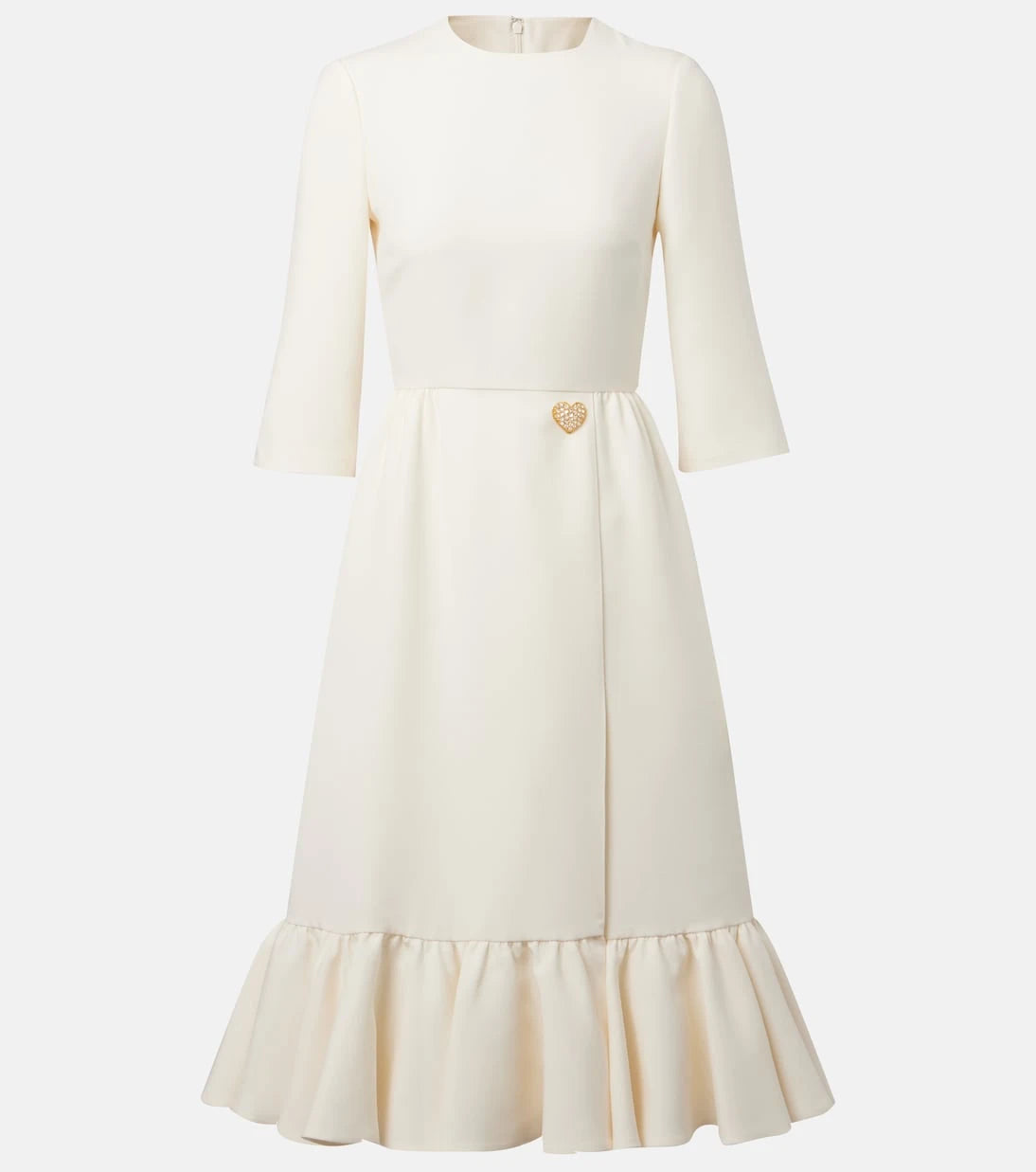 Valentino - Crêpe Couture midi dress