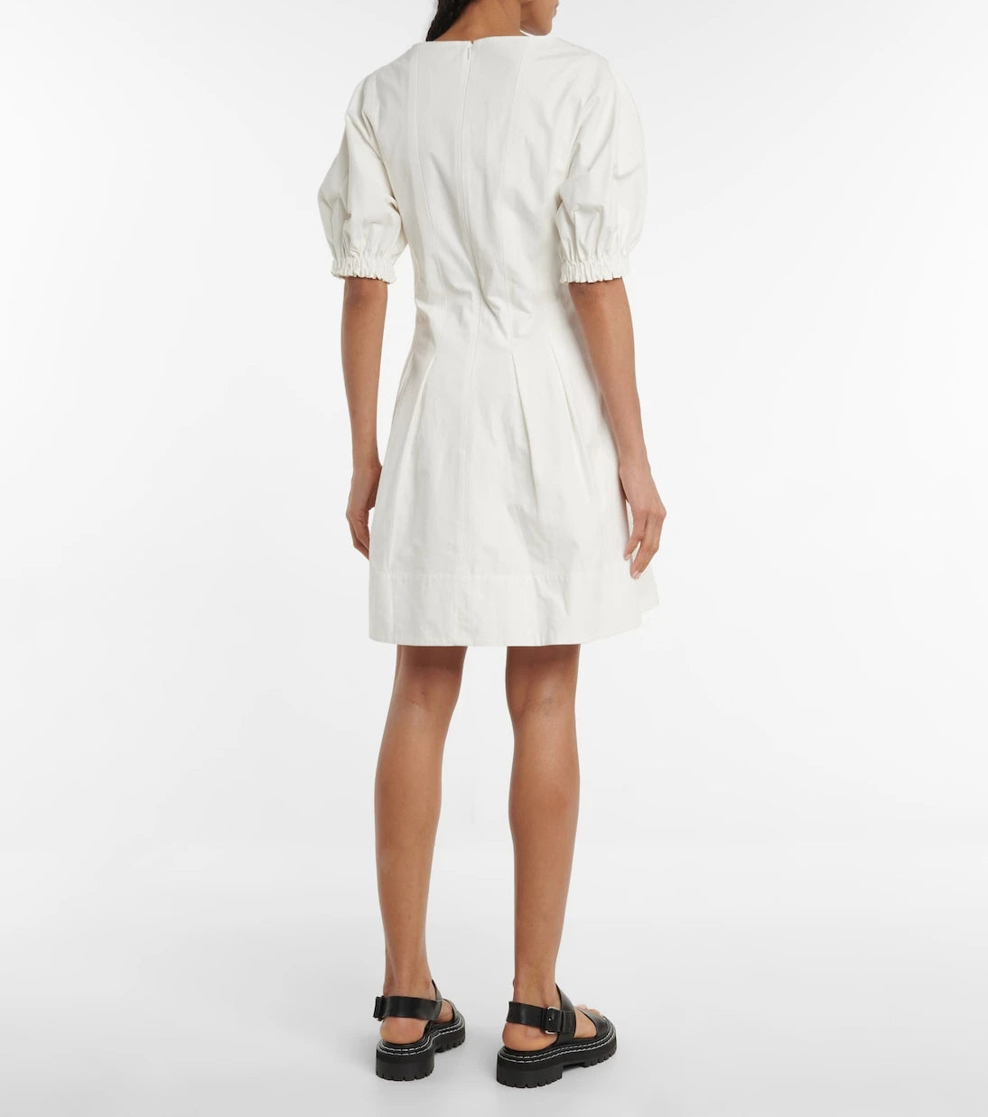 Proenza Schouler - White Label cotton and linen minidress