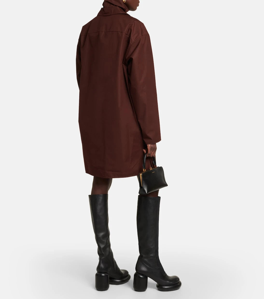 Jil Sander - Layered cotton minidress