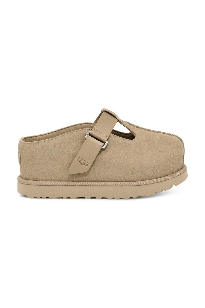 Велурени чехли UGG Goldenstar Hi Clog