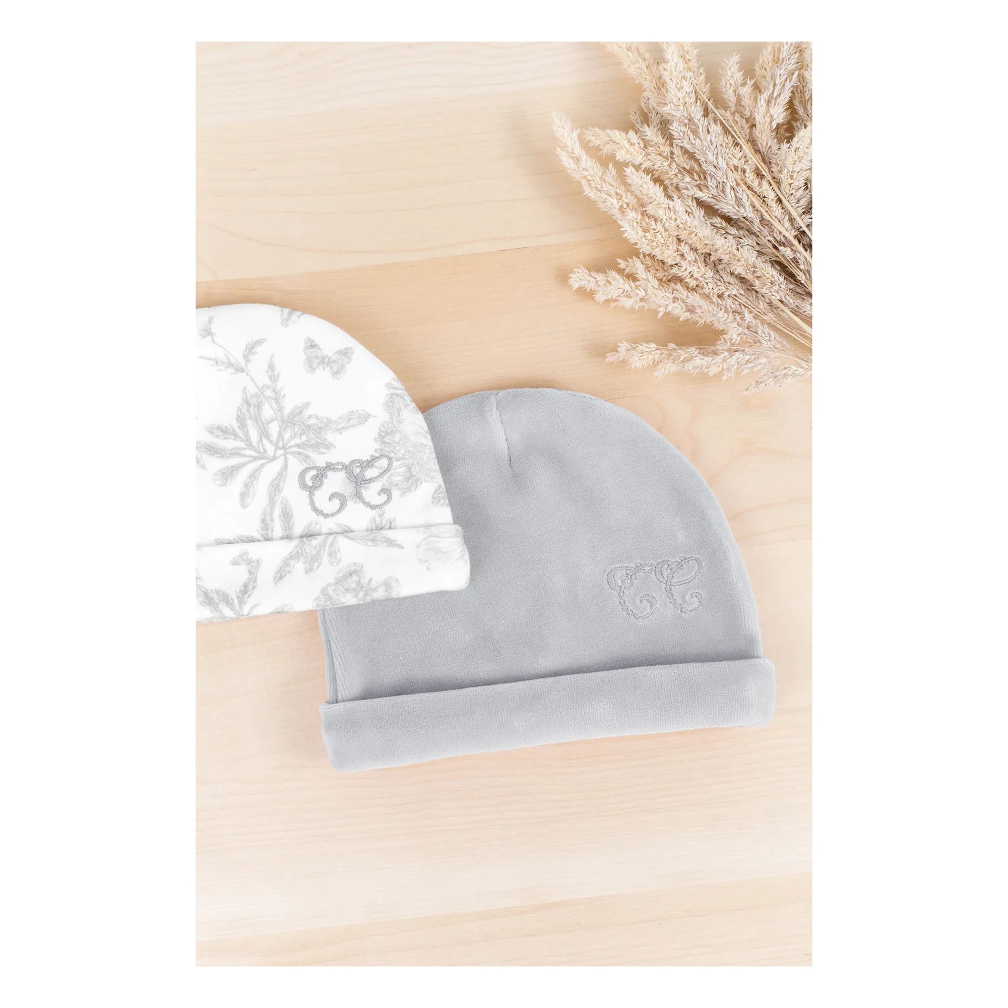 Tartine et Chocolat - Toile de Jouy hat | Grey