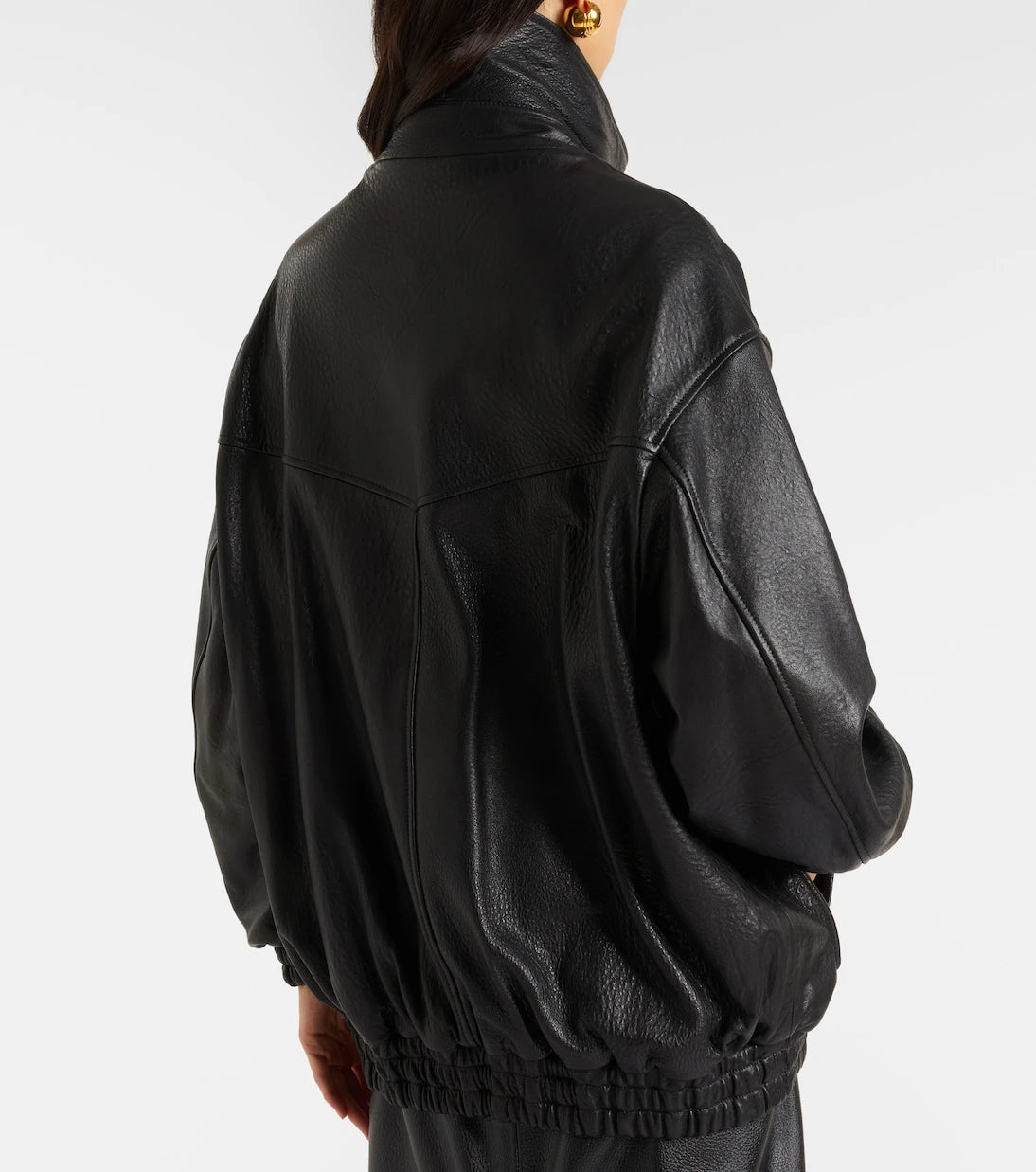 Nour Hammour - Beck leather bomber jacket