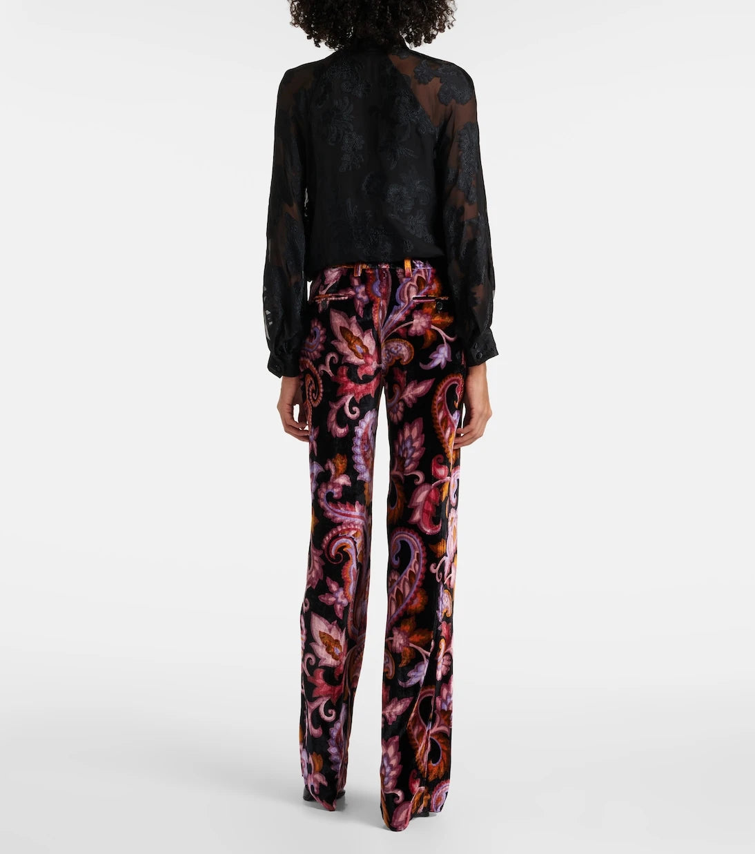 Etro - Jacquard straight pants