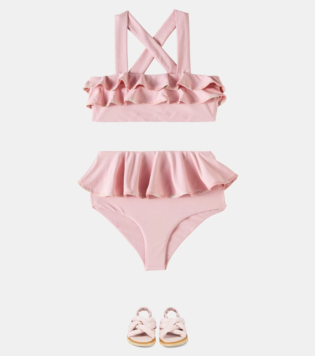 Marysia Bumby - Aman ruffled bikini bottoms