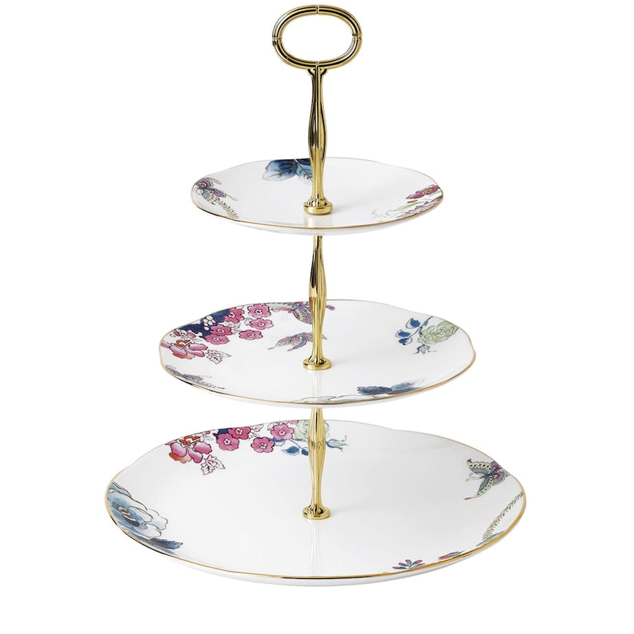 Butterfly Bloom 3-Tier Cake Stand