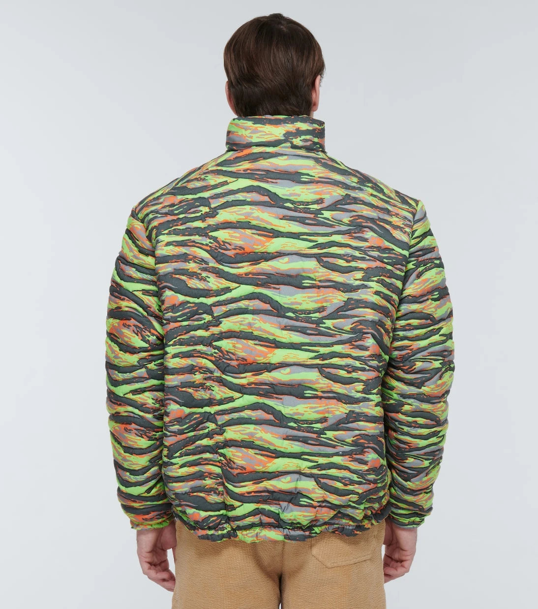 ERL - Camouflage quilted cotton jacket