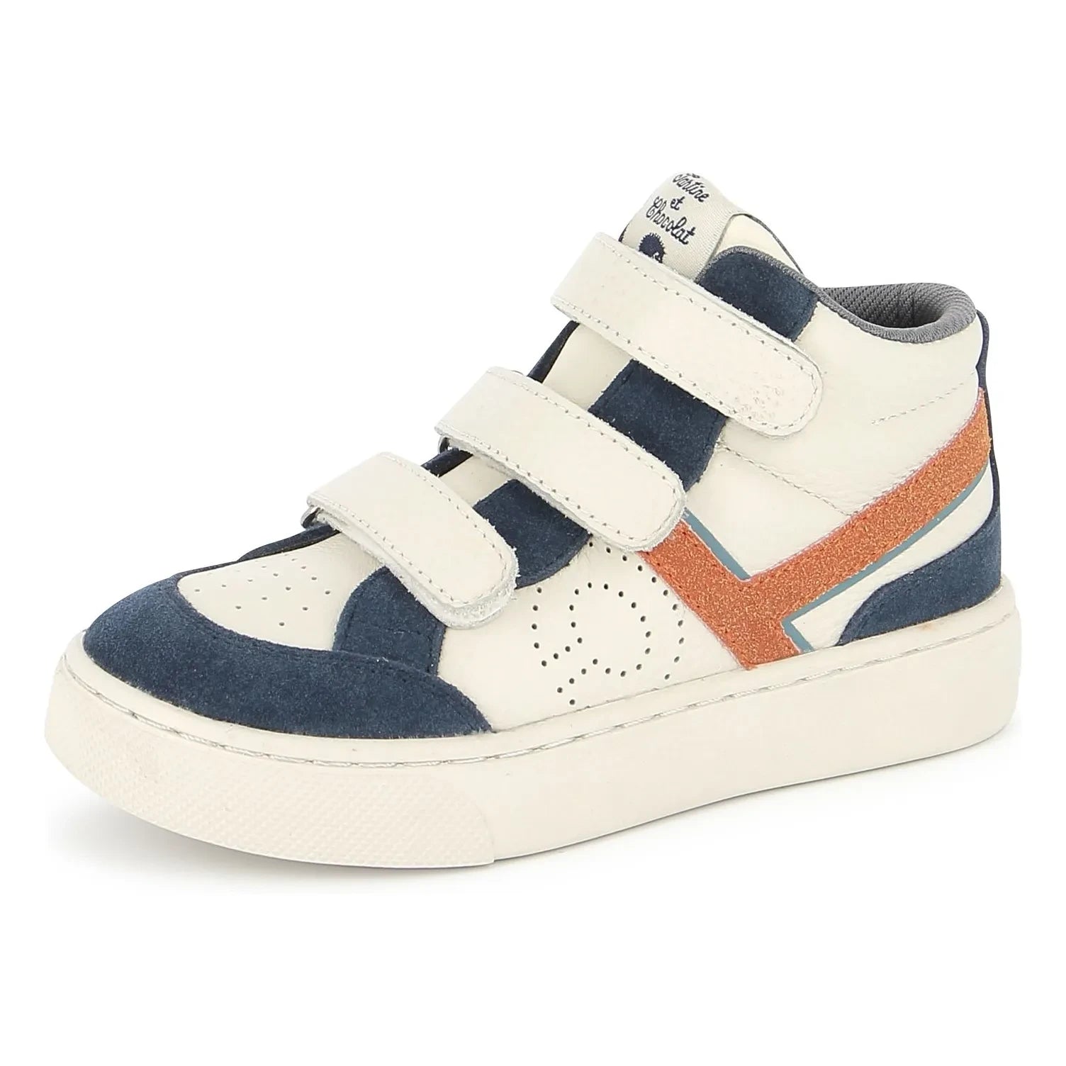 Tartine et Chocolat - Hi Easy Scratch Sneakers | White