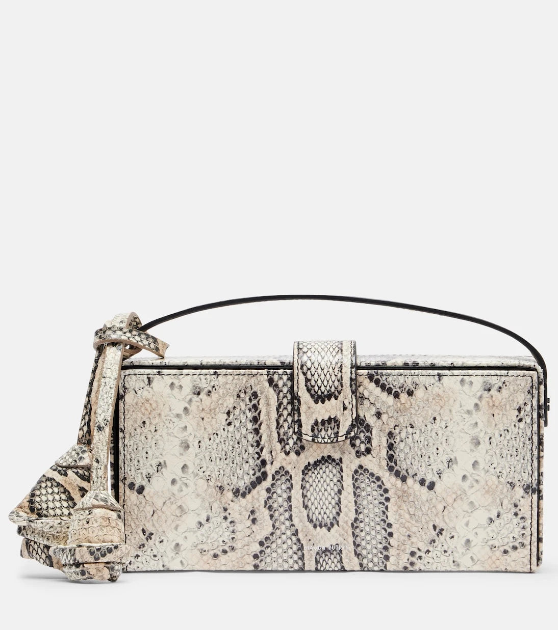 Magda Butrym - Apolonia snake-effect leather clutch