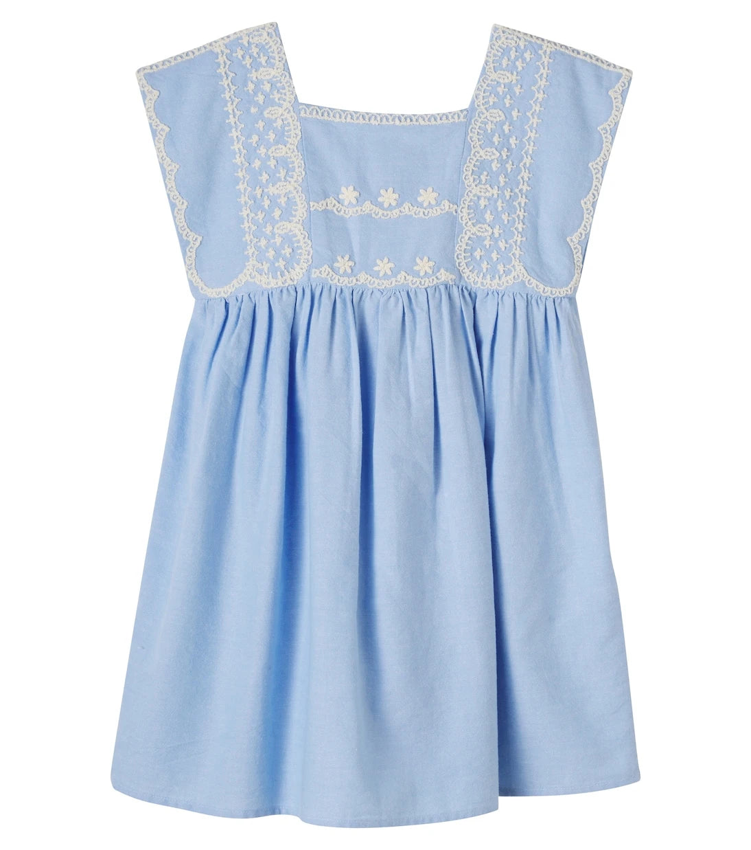 Louise Misha - Briska embroidered cotton dress