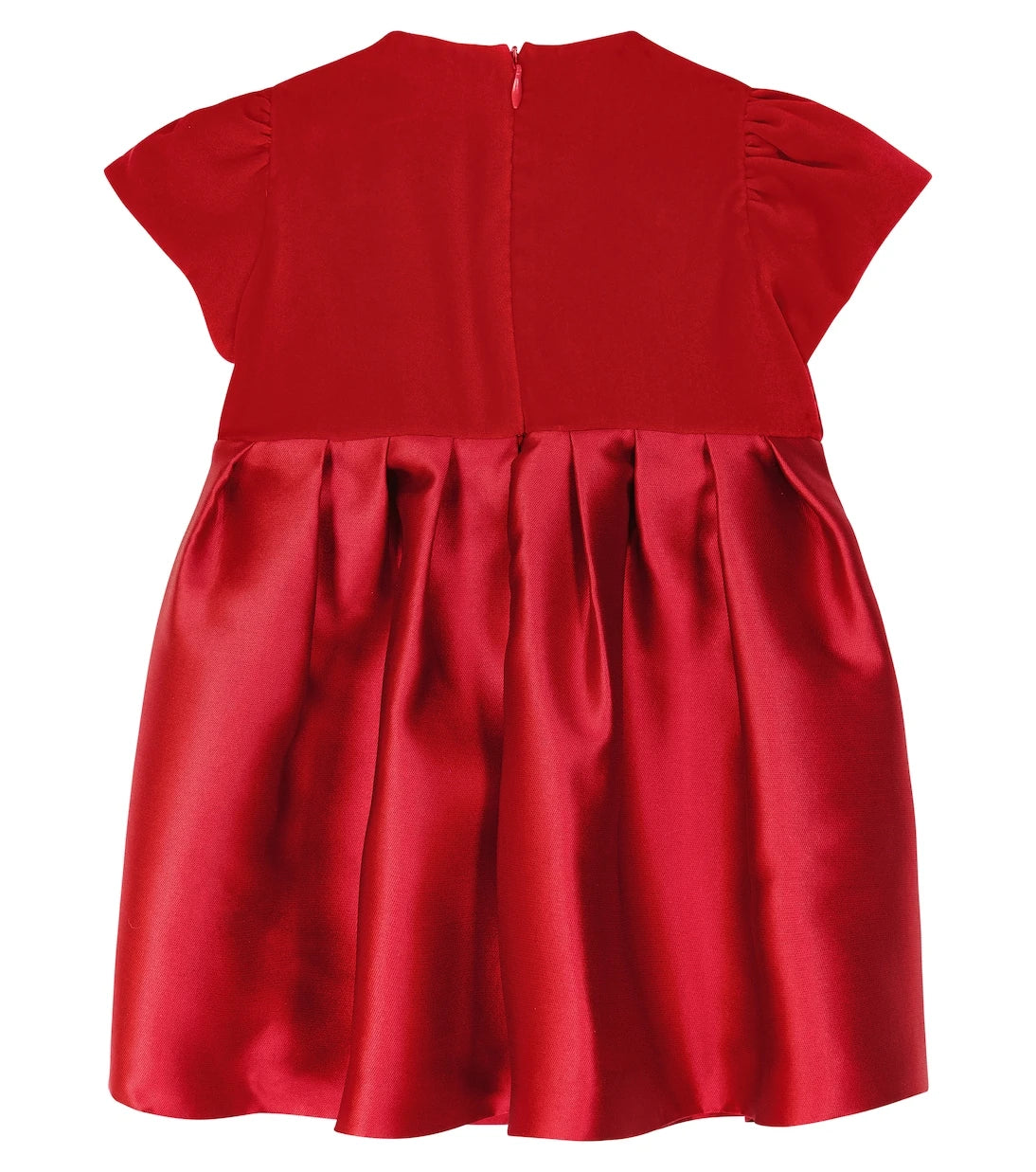 Il Gufo - Baby bow-appliquéd dress