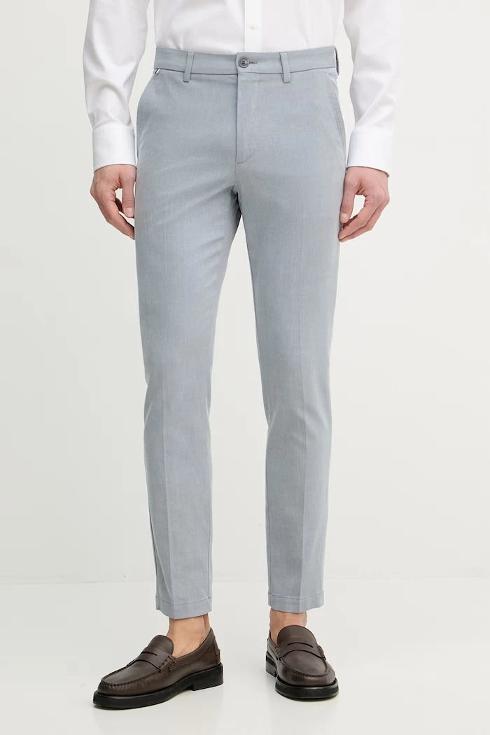 BOSS slim fit erkek pamuklu pantolon H-Kaiton1
