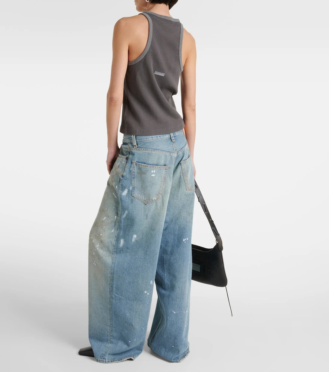 Acne Studios - Waffle-knit cotton tank top