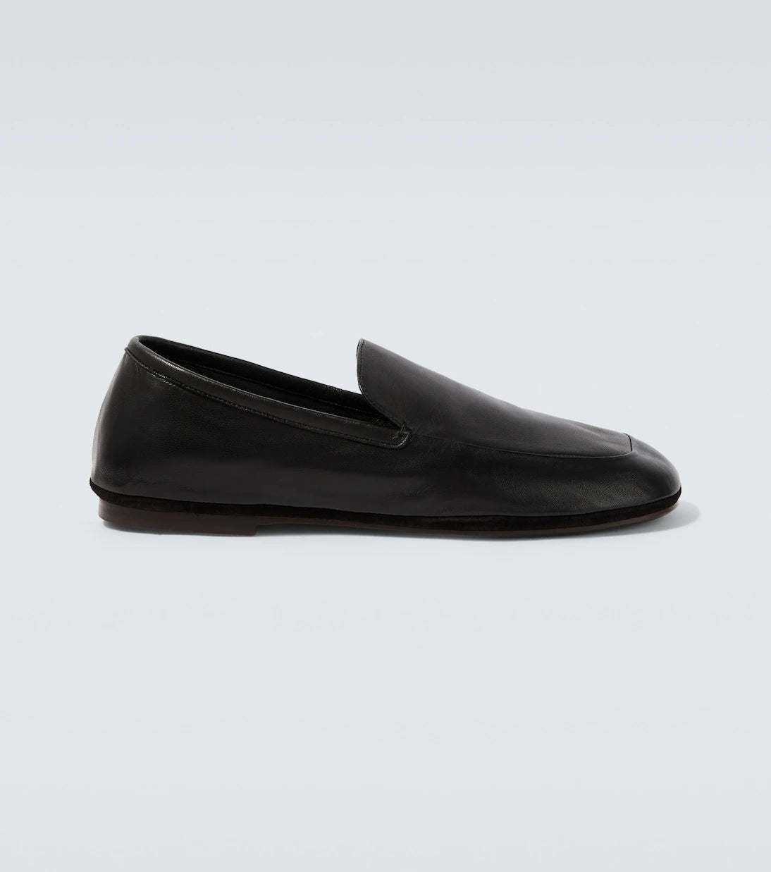 Lemaire - Outdoor leather slip-on shoes
