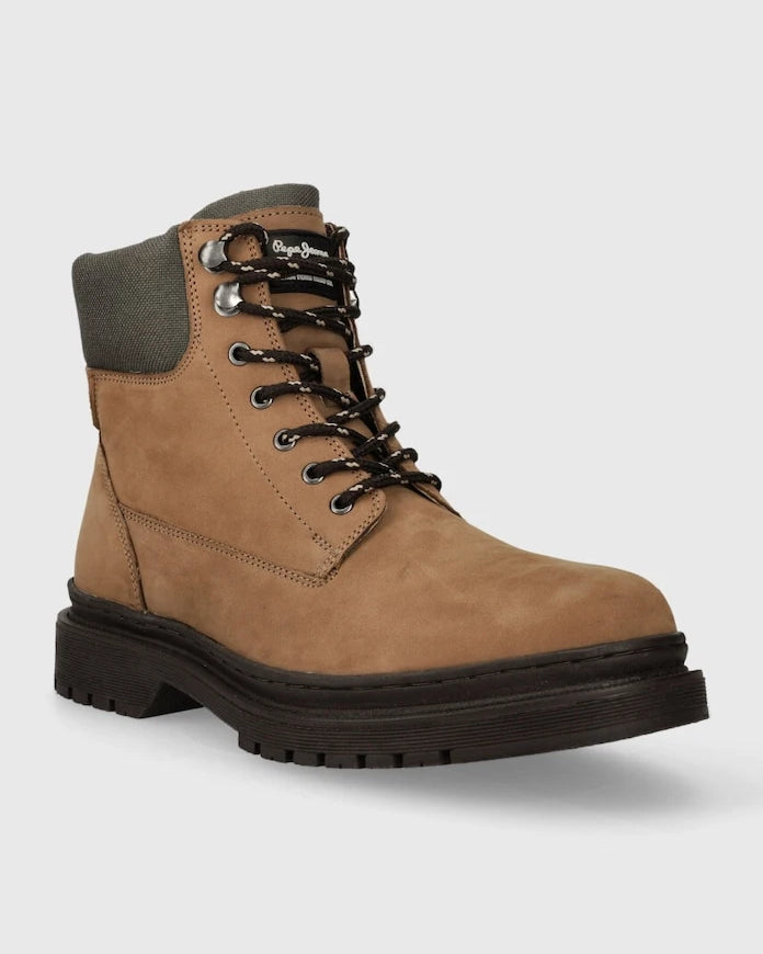 Велурени туристически обувки Pepe Jeans HARRY BOOT