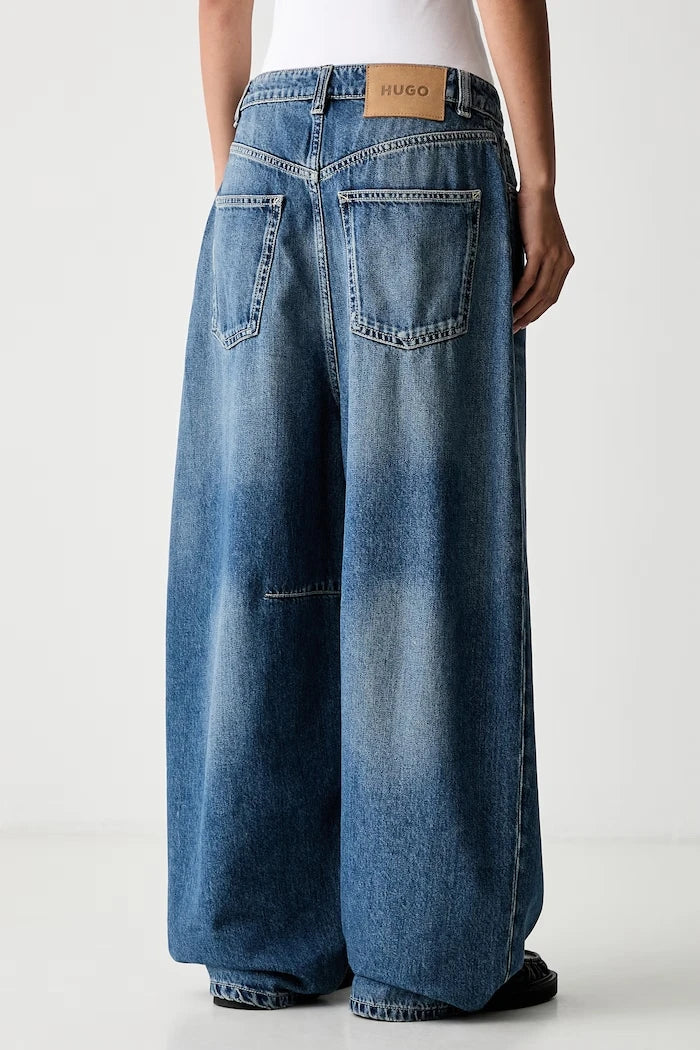 HUGO Blue kadın relaxed fit jean Glide_1_B