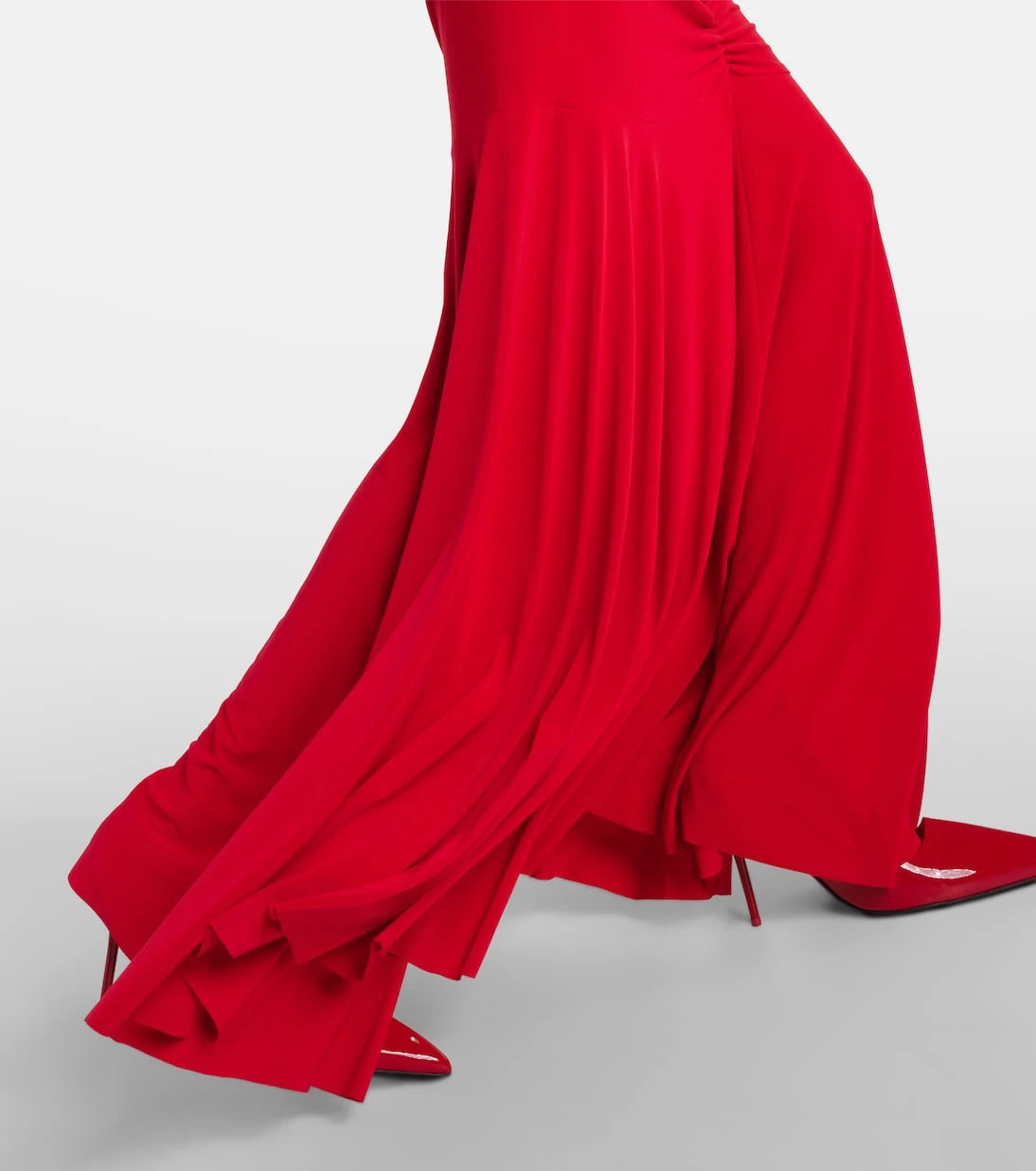 Norma Kamali - Ruched strapless gown