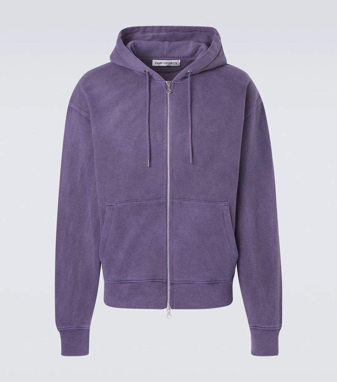 Our Legacy - Rascal cotton fleece zip-up hoodie