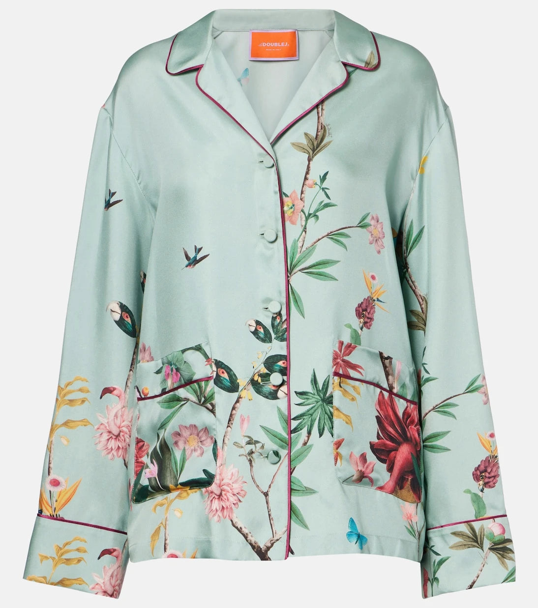 La DoubleJ - Printed silk shirt