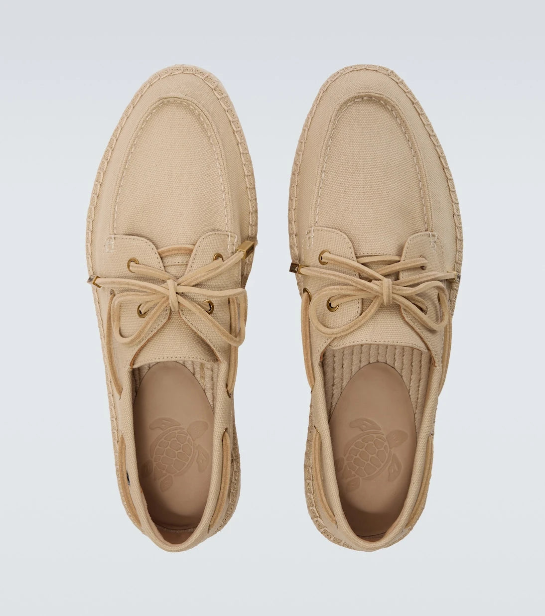 Vilebrequin - Suede-trimmed canvas espadrilles