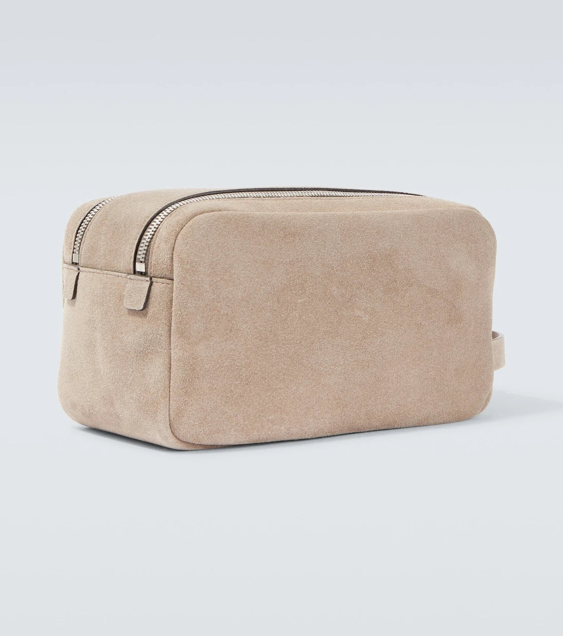 Brunello Cucinelli - Suede toiletry bag