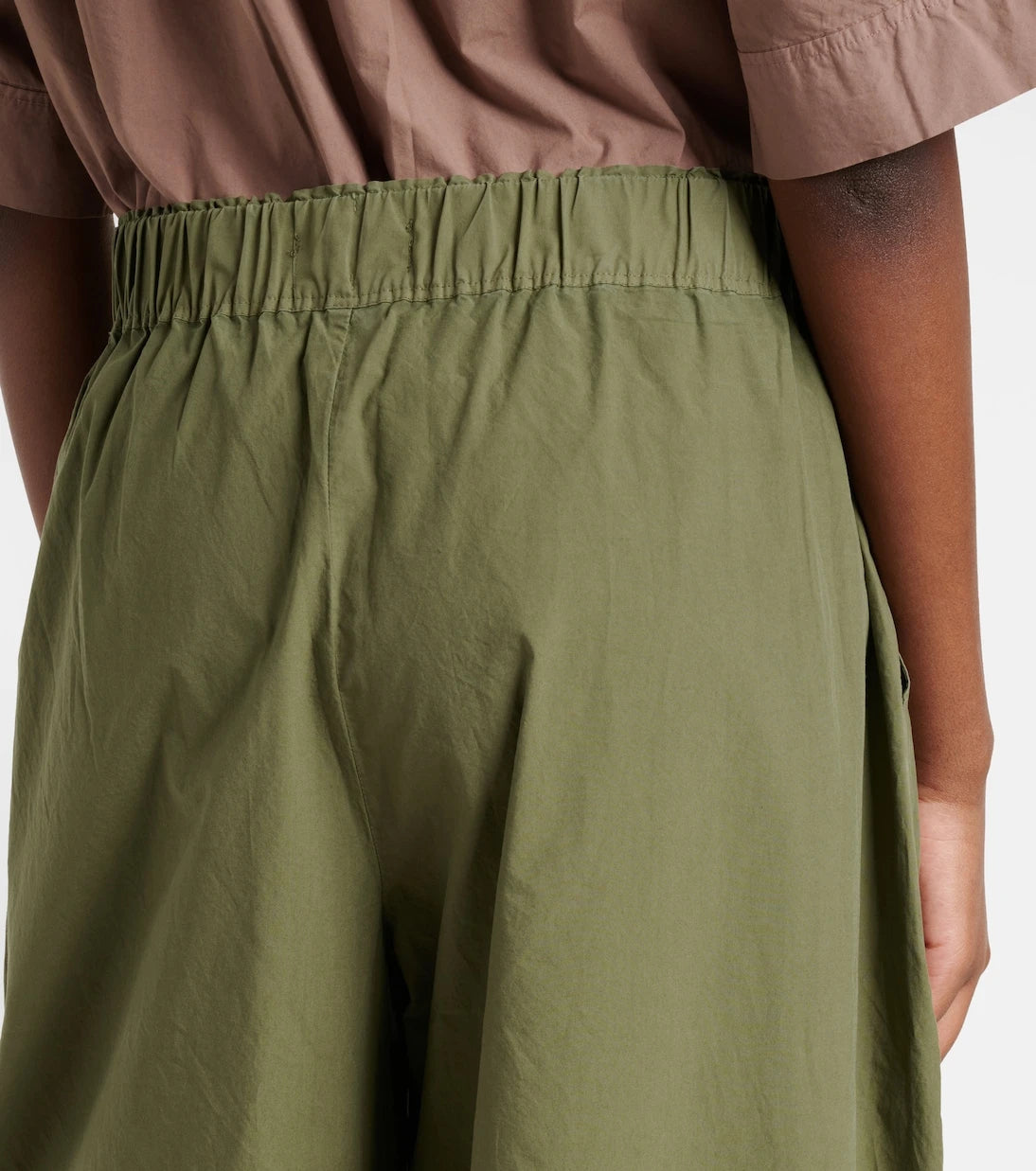 Velvet - Sophia cotton poplin wide-leg pants