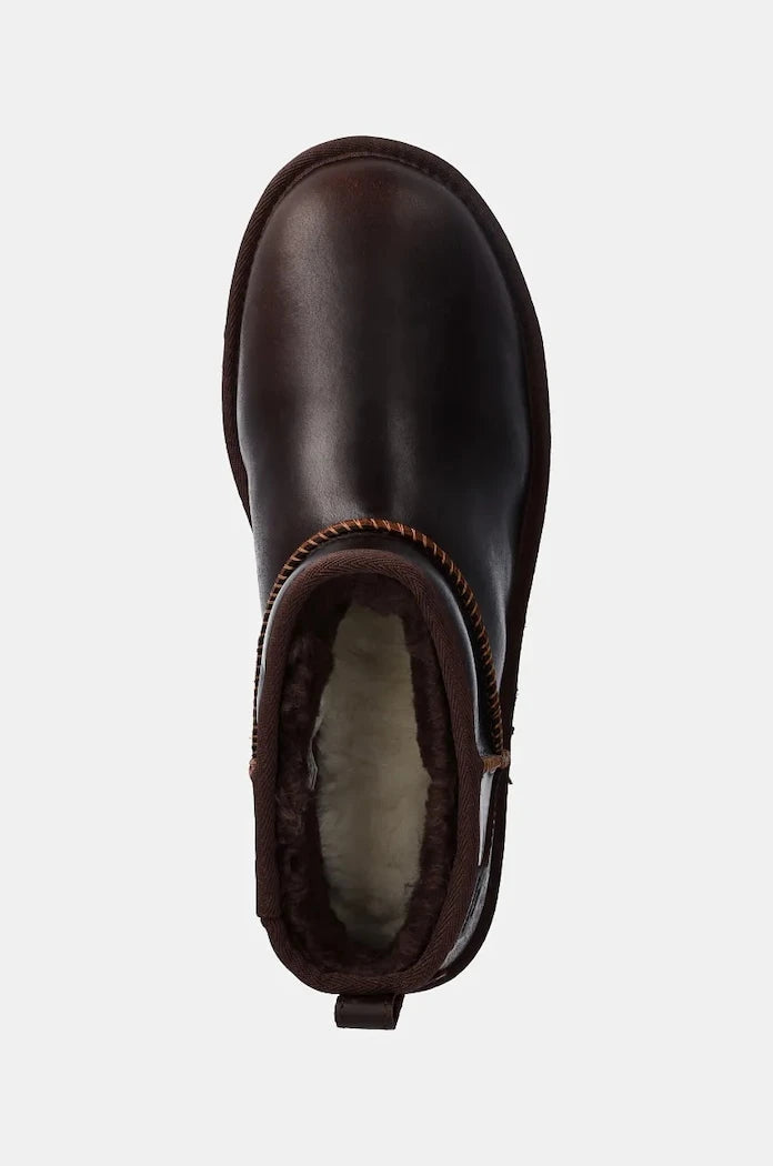 Кожени апрески UGG Classic Ultra Mini Lthr Regen